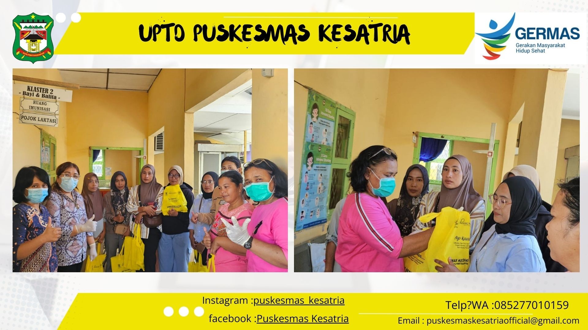 Pemeriksaan IVA TEST  sehingga Periksa IVA (Inspeksi Visual dengan Asam Asetat).